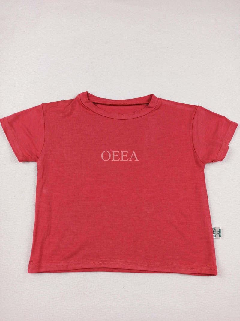 莫代爾夏季兒童T恤上衣 90-150cm 八個顏色