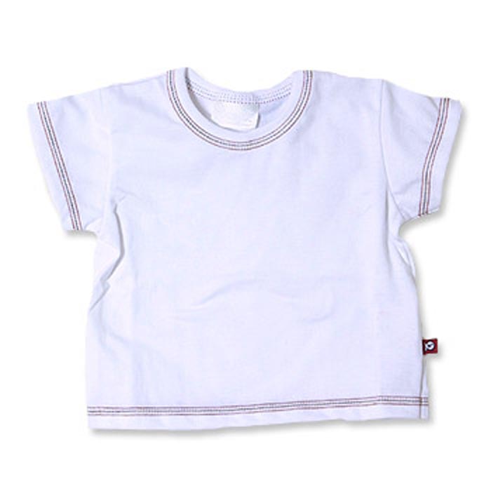Baby back button short sleevet-shirts