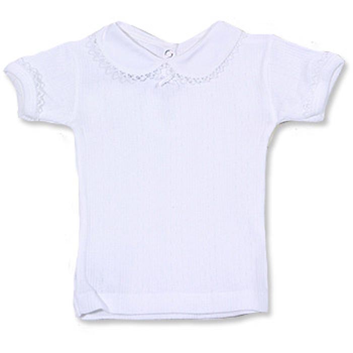 Baby back button Lapel short sleevet-shirts