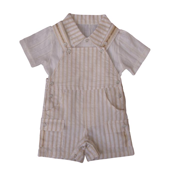 Baby boy Harness pants with shirt