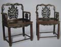 Ming-Style Rosewood Chinese Fauteuils