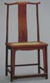Chinese Rosewood Lamp-Hanger Chair