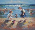 Obibi Children oil painting