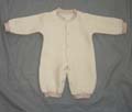 Long sleeve open-crotch baby clothes